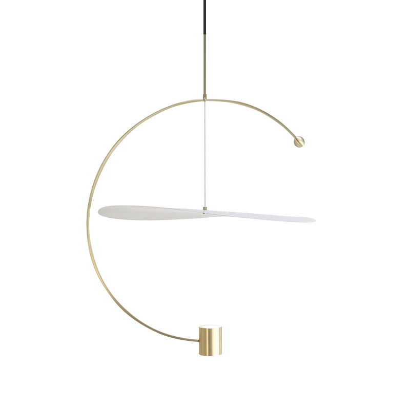 Nordic modern personality design light luxury led pendant lamp