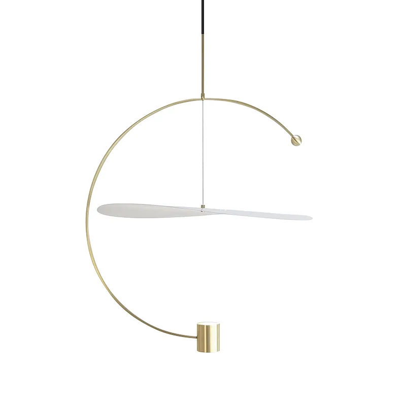 Nordic modern personality design light luxury led pendant lamp