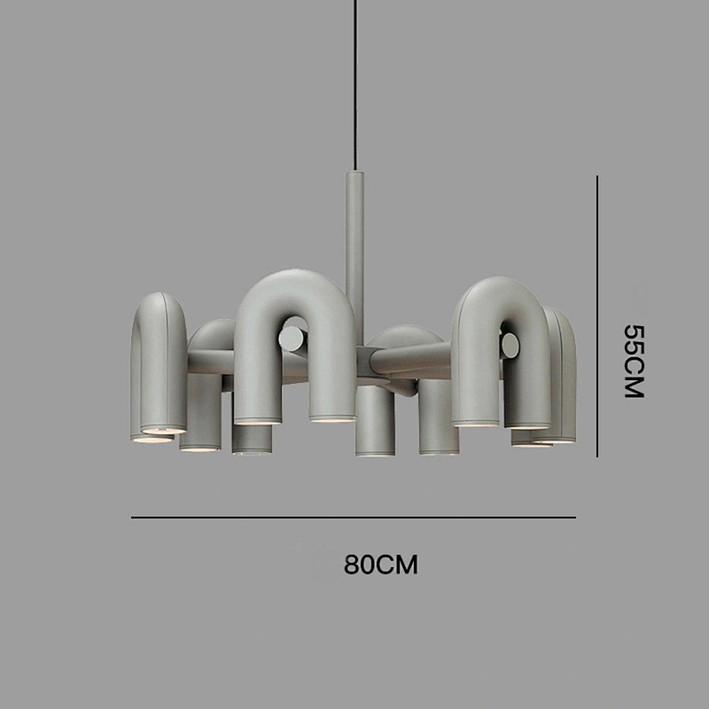 Nordic Light Luxury Creative Design Chandelier  For Living Room Bedroom Bar