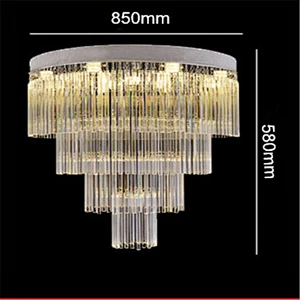 Modern Style Living Room Bedroom Restaurant Lighting Ceiling Pendant Lamp Crystal Chandelier