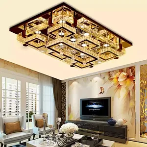 Modern Decorative Lighting Home Bedroom Living Room Crystal Lights Led Ceiling Light
