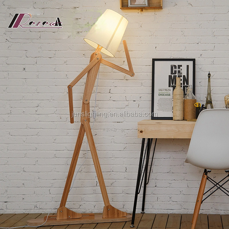 Creative funny man shape adjustable floor lamp