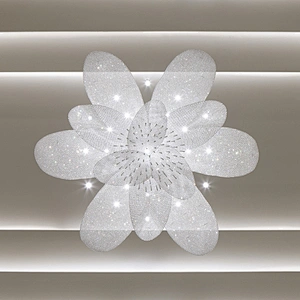 Customizable hotel large lobby decoration lighting glass crystal chandelier