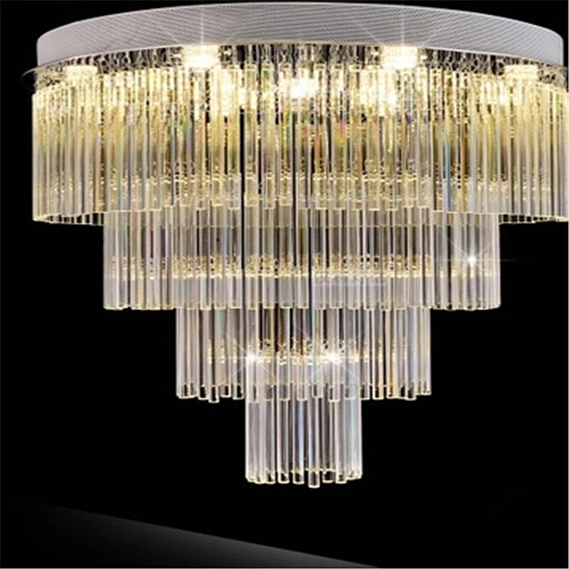 Modern Style Living Room Bedroom Restaurant Lighting Ceiling Pendant Lamp Crystal Chandelier