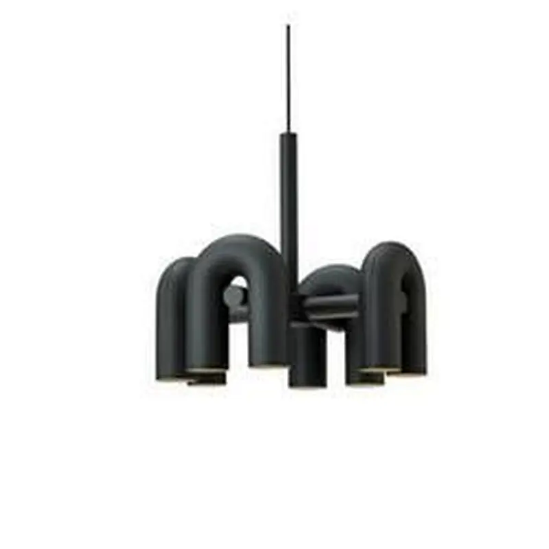 Nordic Living Room Dining Room Modern Designer Chandeliers Art U - Shaped Chandeliers&Pendant Lights Villa Lighting