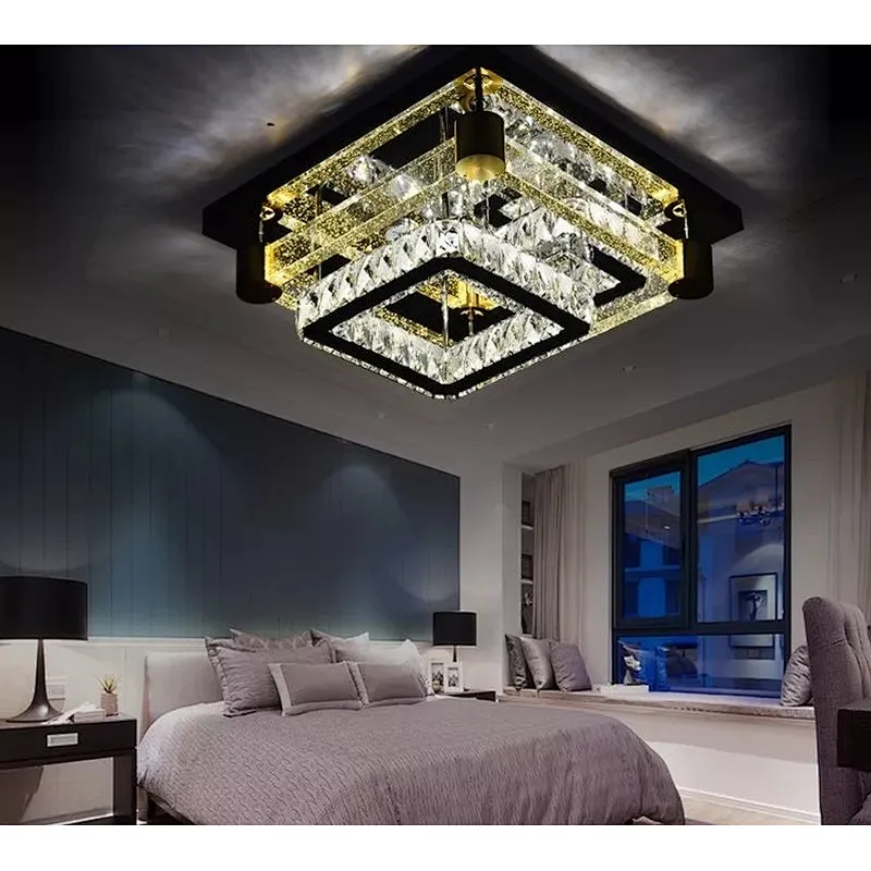 Modern Decorative Lighting Home Bedroom Living Room Crystal Lights Led Ceiling Light