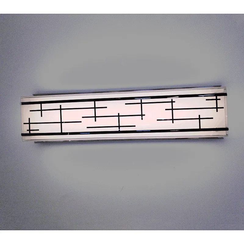 Furniture Bathroom Waterproof Acrylic Wall Lamp Custom Hotel Decorative Chromium Stainless Steel Mirror Wall light 10W/18W/24W