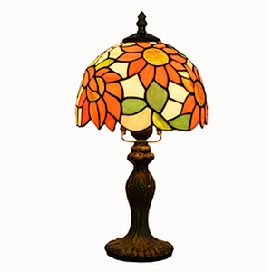 Rebecca High Quality Antique Stained Glass Tiffany Table Lamp Modern Desk Lamps