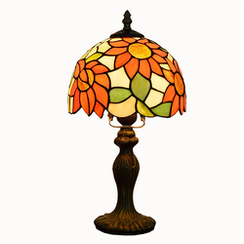 Rebecca High Quality Antique Stained Glass Tiffany Table Lamp Modern Desk Lamps