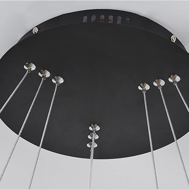 Luxury crystal chandelier lighting led k9 pendant light for hotel