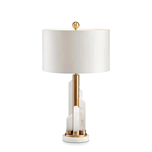 Tech Lighting  Unique Jade  Nightstand Lamp For Living Room Fabric Shade Table Lamps