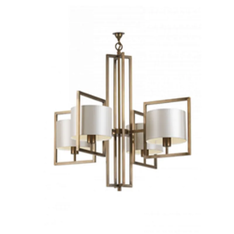 Modern Chinese Style Iron Chandelier For Dining And Hotel