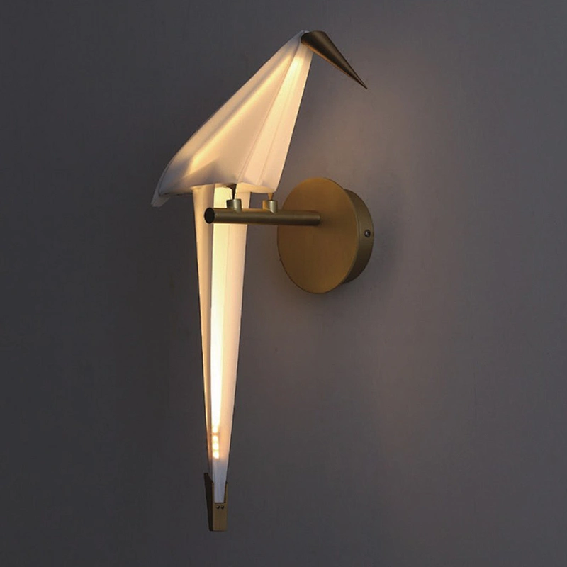 Innovative design modern decorative lighting bird night light lamp led pendent light hotel cafe general chandelier