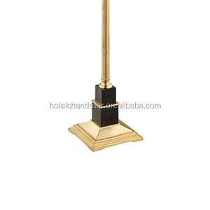 Hotel art vintage wedding decorative  yellow copper floor lamp
