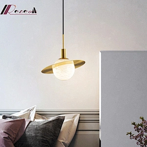 Dining Room Modern Chandelier Creative Living Room Study Bar Hotel Spanish Marble Pendant Lamp