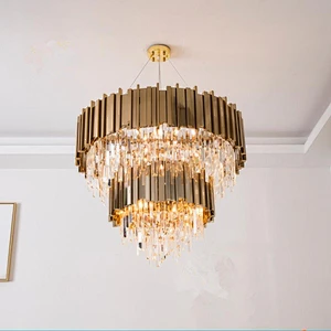 Modern Living Room Creative Restaurant Pendant Lamp Crystal Chandelier