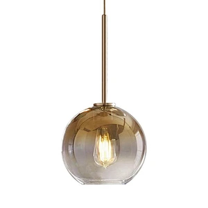 Nordic Simple Glass Shade Modern Pendant Lamp For Restaurant Bar
