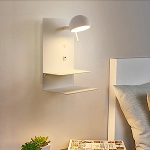 Modern nordic designer sconce lighting Indoor hotel bedside reading lights guestroom lamp led wall light