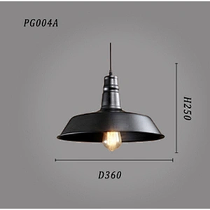 Retro Chandelier Pendant Lights Restaurant Bar Black Lights Design Lighting Hanging Antique Industrial