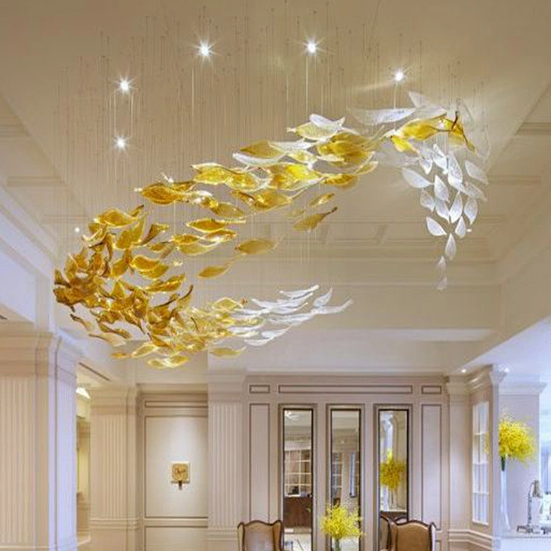 Customizable hotel lobby  luxury decorative lighting modern chandelier