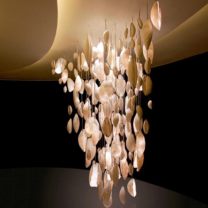 Customizable modern hotel project lobby luxury decorative lighting chandelier