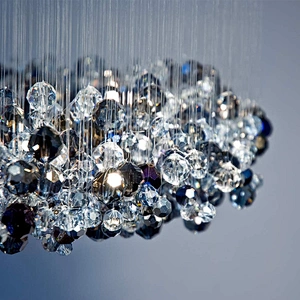 Contemporary Modern Crystal Chandeliers Interior Lighting Fixtures For Hotel And Villa