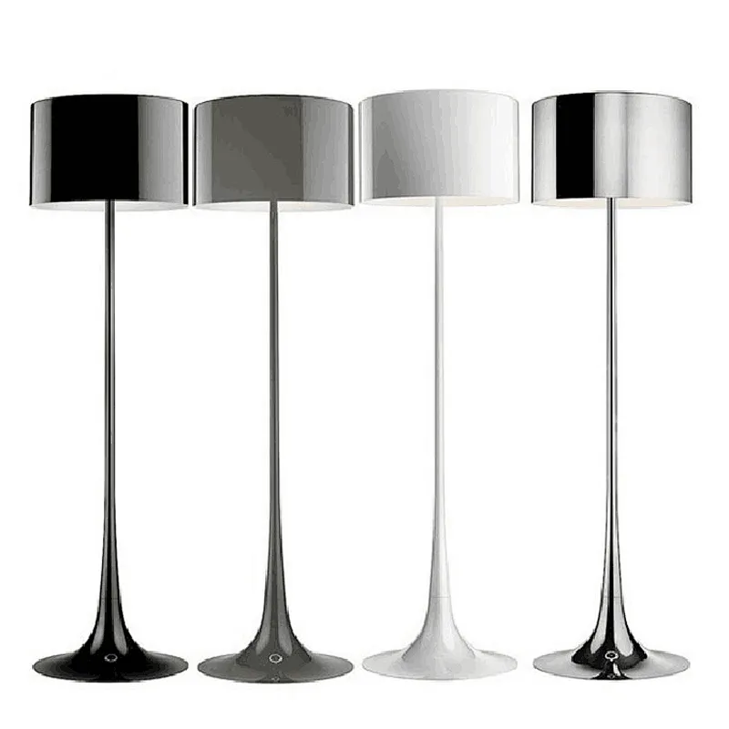 Nordic living room bedroom study room modern aluminum floor lamp