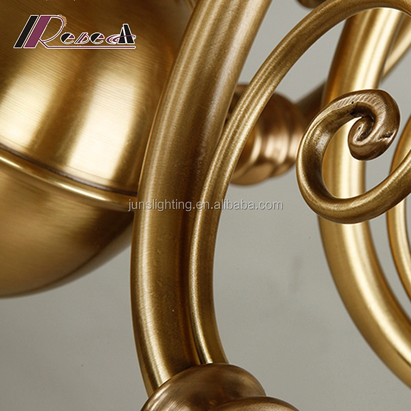 Modern Luxurious Adjustable Brass Chandelier For Cashier Counter Chandeliers Pendant Lights