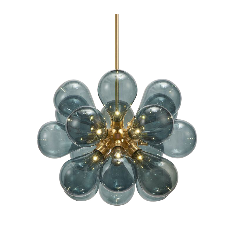 Postmodern Italian romantic bedroom creative personality light luxury  led  pendant lamp