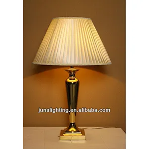 Classic Solid Brass Nightstand Table Lamp For Bedroom Modern Desk Lamps