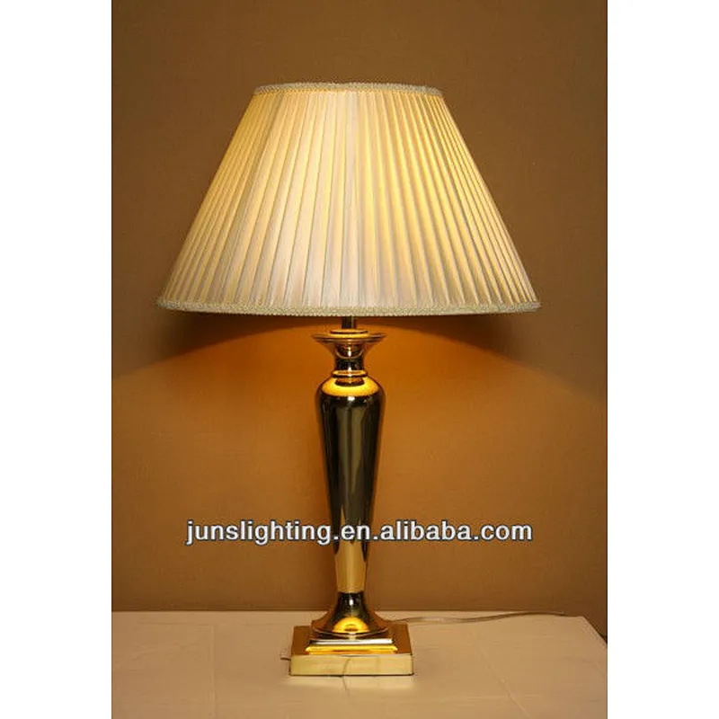 Classic Solid Brass Nightstand Table Lamp For Bedroom Modern Desk Lamps