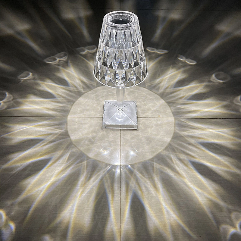 Italy High-quality crystal table lamp art  bedroom living room decoration desk lighting