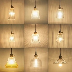 Nordic Glass Lamp Modern Simple Pendant Lamp For  Bedroom And  Headboard