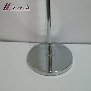 Modern irregular shape round shade floor lamp for living room