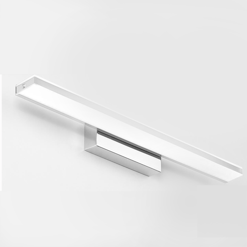 Hot-selling post-modern minimalist wall lamp hotel bathroom stainless steel acrylic led mirror light front