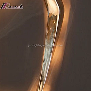 Modern Unique Irregular Shape Gold Wall Lamp For Hotel Wall Light Lamp Lights