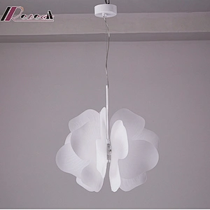 Petal Chandelier Modern Dining Room Chandelier Lights Bedroom And Restaurant Pendant Lamps