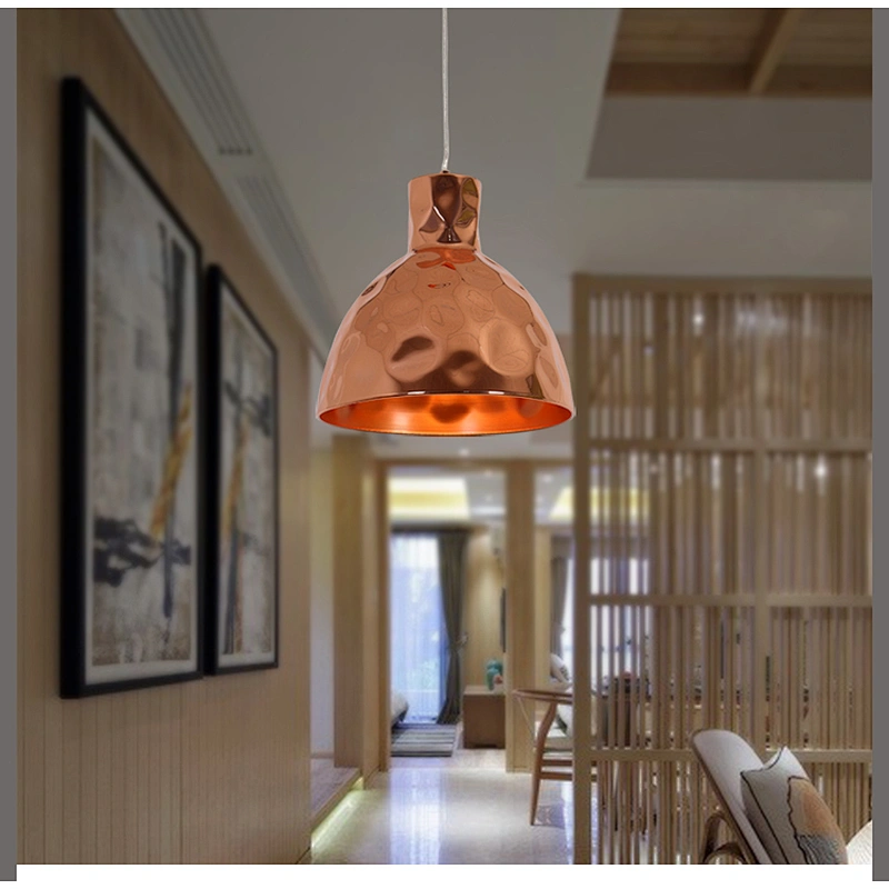 Rebecca lighting modern industrial decorative for living room restaurant plating metal pendant lamp