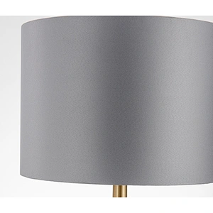 Creative iron marble cloth table lamp Hotel living room bedroom study bed light luxury desk lamp
