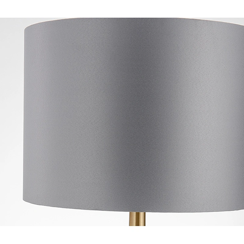 Creative iron marble cloth table lamp Hotel living room bedroom study bed light luxury desk lamp