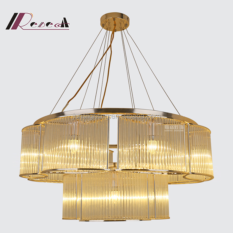 Modern Simple Circle Pendant Lamp Chandelier For Living Room Chandeliers Lighting