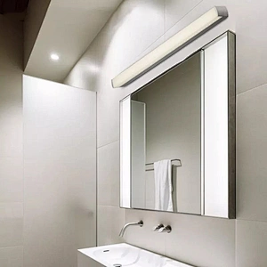 Rebecca Hotel Bathroom Wall Mount Big Backlit Smart Make Up Mirror With Led Light