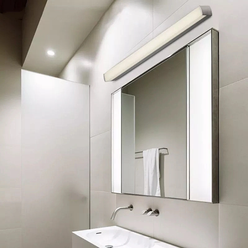 Rebecca Hotel Bathroom Wall Mount Big Backlit Smart Make Up Mirror With Led Light