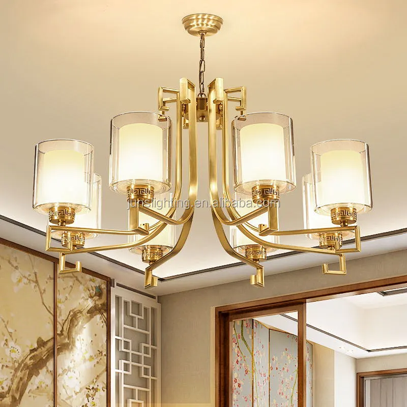 Modern Copper Pendant Lamp Lighting Chandelier Creative Wire Mesh Floating Clouds Pendant Lamp Lighting for Hotel European