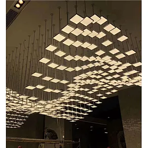 Design Lighting Led Chandelier Free Combination Large Hotel Chandelier Pendant Lights