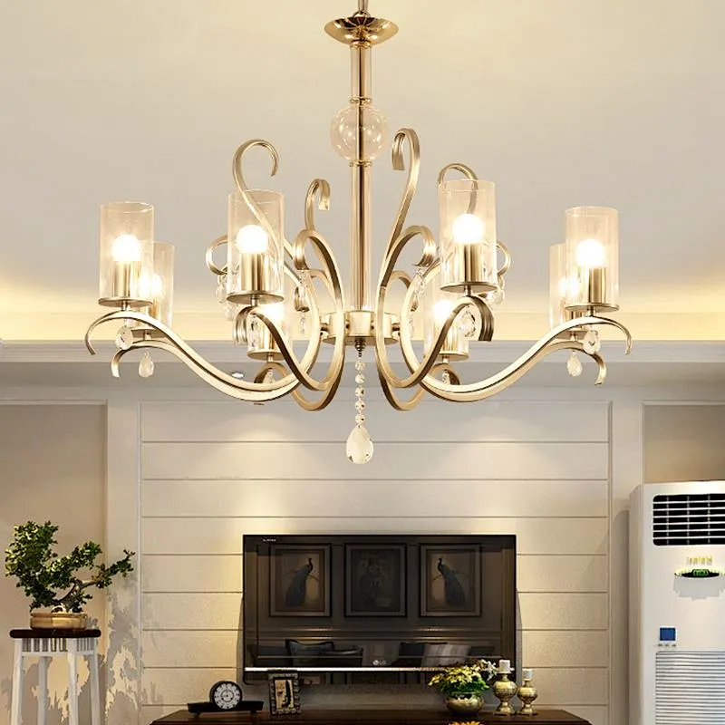 GuZhen hot sale decorate hotel lobby modern Led pendant lamp chandeliers pendant lights