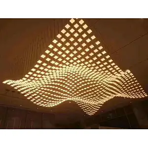 Design Lighting Led Chandelier Free Combination Large Hotel Chandelier Pendant Lights