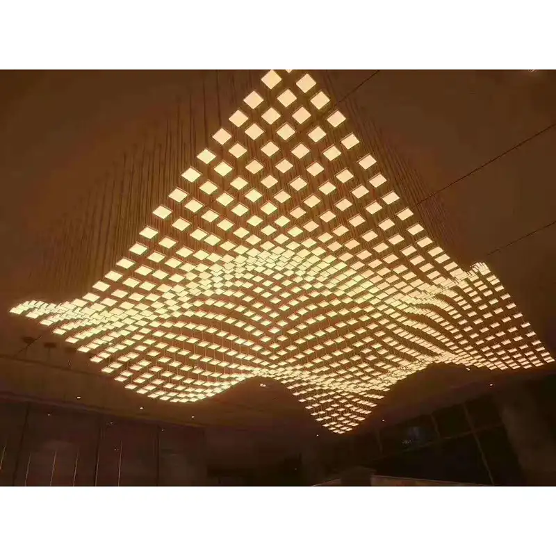 Design Lighting Led Chandelier Free Combination Large Hotel Chandelier Pendant Lights