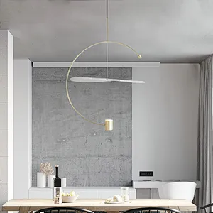 Nordic modern personality design light luxury led pendant lamp