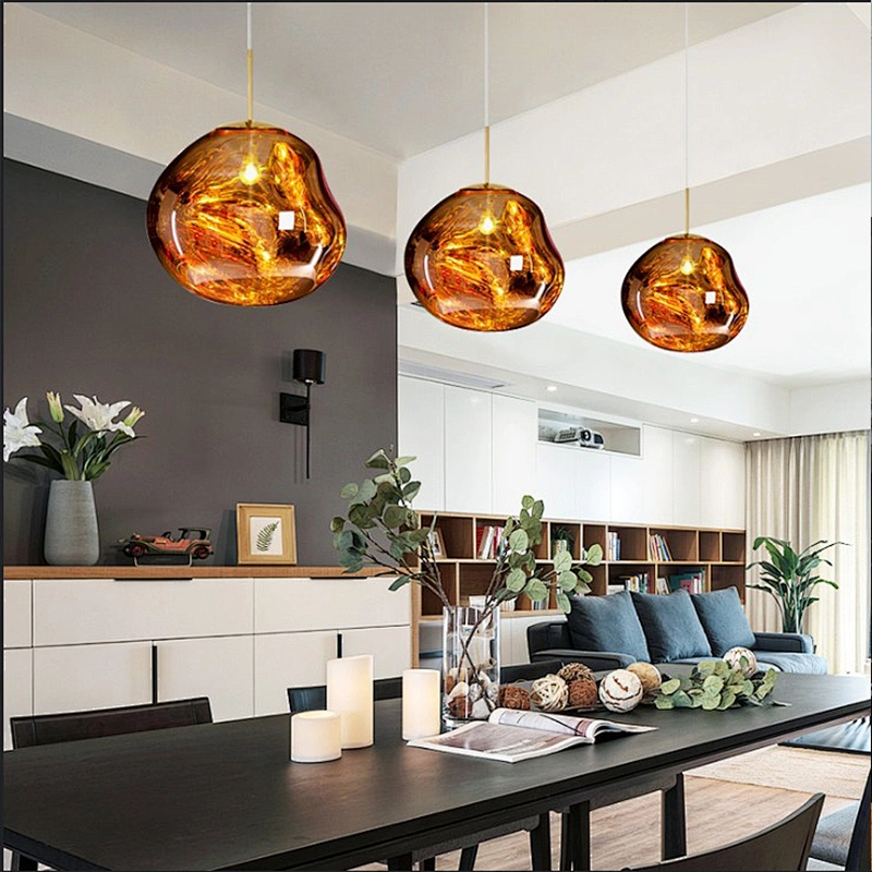 Rebbecca Lighting Hot Flame Chandelier Lava Lamp Art Ceiling Lights Decoration Restaurant Hanging Lamp Modern Contemporary 80 70